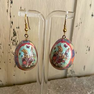 🐣Easter egg earrings!